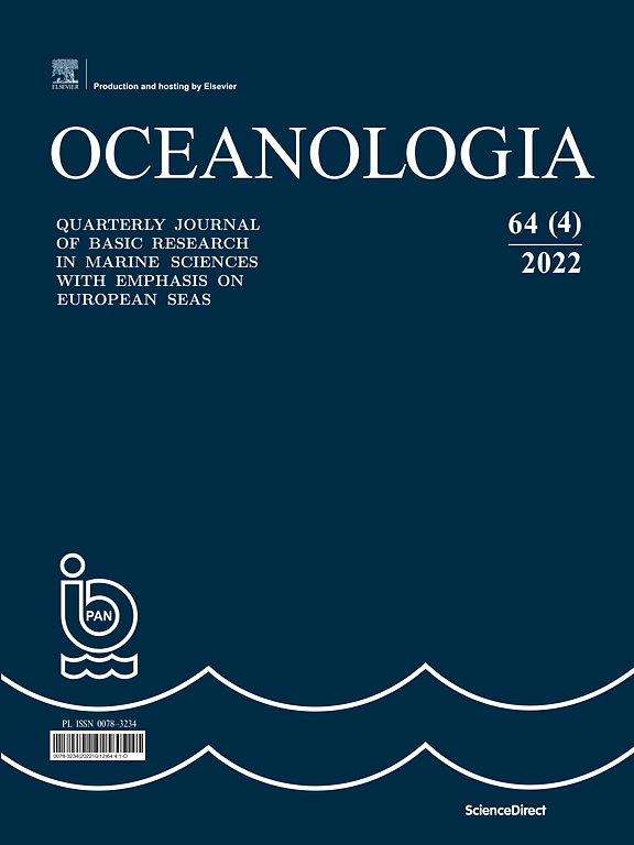 Go to journal home page - Oceanologia